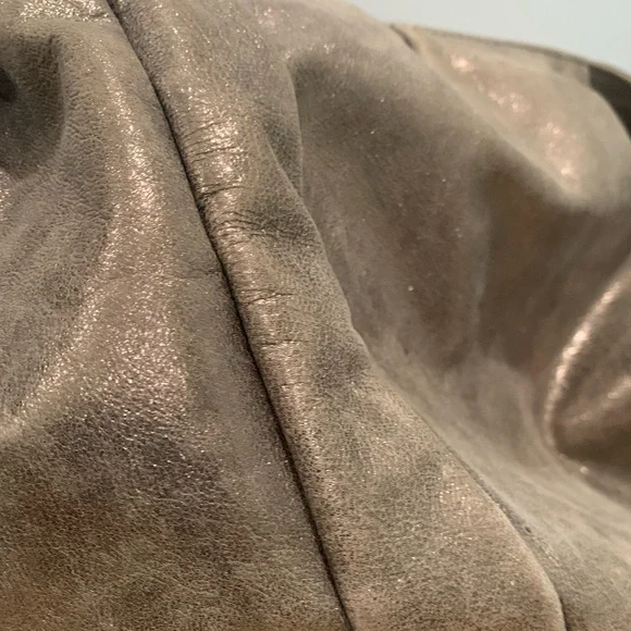 Michael Kors, champagne purse with silver accents - Picture 10 of 10